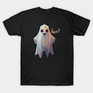 Ghost boo low poly T-Shirt